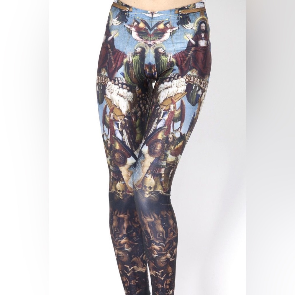 Black Milk Clothing The Last Judgment Leggings size M